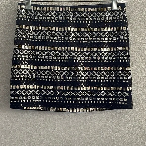 Michel Sequin Mini Skirt Size S|M - Picture 1 of 5